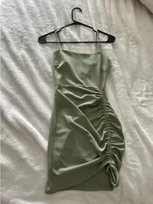 Windsor Dress Green Mini