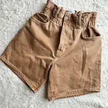 Frame Washed Sand Paperbag Shorts Size 4