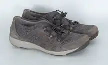 Dansko Womens Holland Gray Drawstring Comfort Walking Shoes Sz 39‎ 8.5  9 EUC