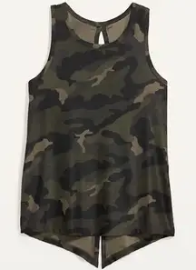 Old Navy Breathe Camo Tie-Back Tank Top