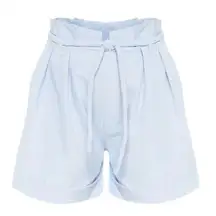 PrettyLittleThing Lilac Linen Shorts Size 6