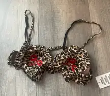 leopard bralette