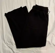 Black Straight Leg Pants