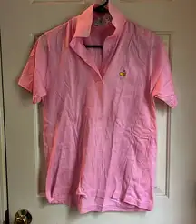 Augusta National Golf Shop vintage pink polo in women’s medium. GUC.