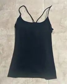 Fabletics Tank Women’s Size Medium Sports Bra Athletic Open Back Yoga