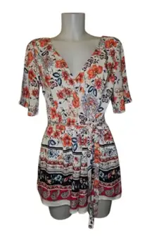 Francesca's Blue Rain Romper