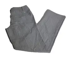 adidas adipure gray Pinstripe Button Up Chino Golf pants size M