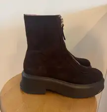 Steve Madden Jones Chocolate Brown Suede Boots