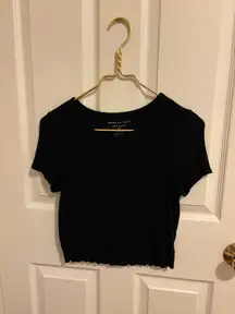 Black American eagle basic tee shirt