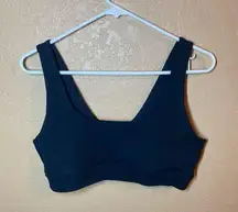 Zella Womens Black Sports Bra size large