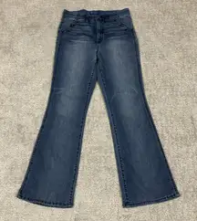 Democracy Jeans Womens 12 Bootcut High Rise Medium Wash Stretch ABSolution 30x31