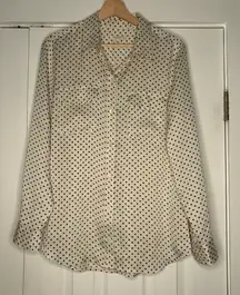 Equipment Femme Large‎ Stars Blouse EUC Like New