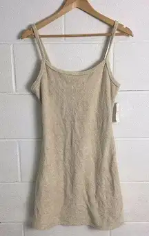 Abercrombie terry cloth spaghetti strap mini dress