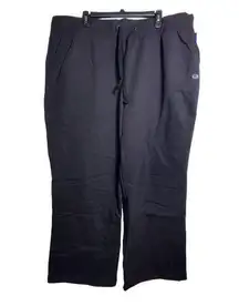 Champion Powerblend Black Sweatpants 4X Women's