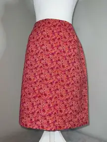 Women’s Vintage Cotton Floral Skirt 16