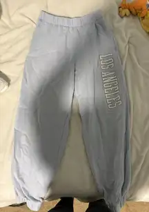 Hollister Blue Los Angeles Sweatpants