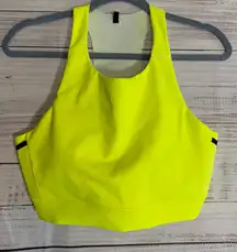 Brooks Vibrant Yellow Sports Bra