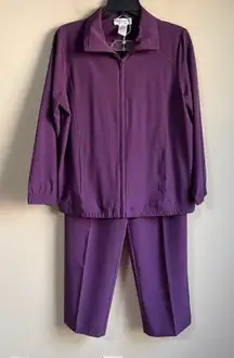 D&D lifestyle petite small matching purple outfit