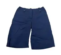 Jaclyn Smith Black Bermuda shorts size 8.