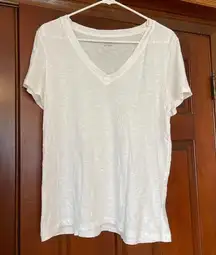 Madewell  Basic V neck t shirt Large