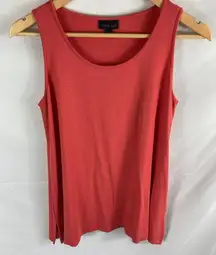 J Jill Wearever Easy A-Line Tank - Coral Pink Orange Size XS