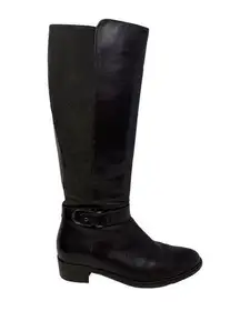 Aquatalia Olita Leather Tall Riding Boots