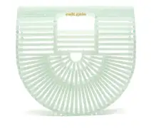 Cult Gaia Marble Mini Ark Top Handle Bag - Seafoam Green