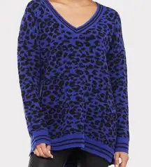 Leopard V-Neck Sweater