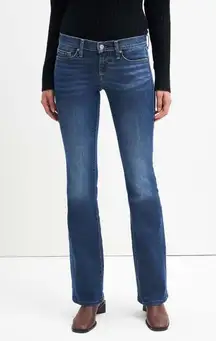 7FAM Seven For All Mankind Flared Leg Jeans Size 30" y2k