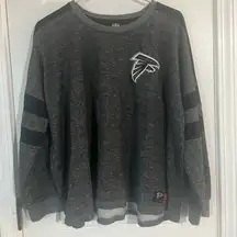 NFL Cropped falcons crewneck size xl