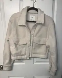 Cropped Sherpa Jacket