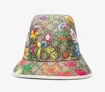 Gucci Multicoloured Flora Print Bucket Hat