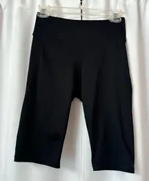H&M Black Biker Athletic Exercise Shorts Size Small