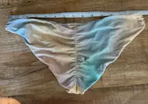 PilyQ swim bottoms in a pastel rainbow size Medium 

Multicolor Bikini Bottom