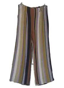 Striped Wide Leg Pants