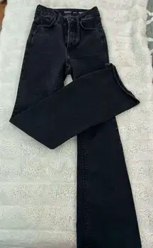 Old Navy Women's Black Flared Leg Jeans