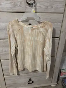 Beige and white mix sweater 