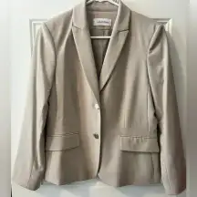 Calvin Klein Khaki Blazer