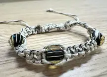 Adjustable Neutral Handmade Friendship Bracelet