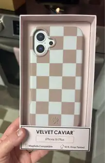 Velvet Caviar iPhone 16 plus case