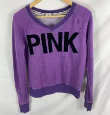 Victorias Secret PINK Purple Sweatshirt Size XS