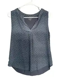 Loft Dotted‎ Tank Top XS