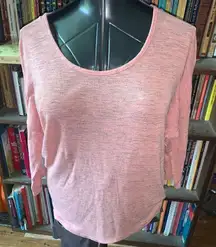 Paper moon for Stitchfix pink barbiecore M sweater blouse
