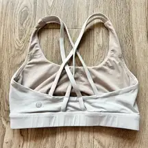 Lululemon  Athletic Workout Energy Bra Off White Size 4