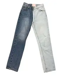 Revice denim two-toned jeans