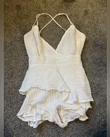 Windsor Tie Back Romper