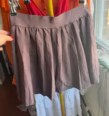 if it were me Dusty Purple A-Line Skirt