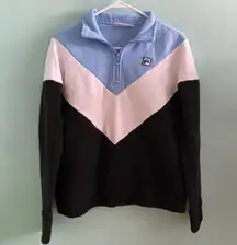 Baby Blue Quarter Zip Pullover