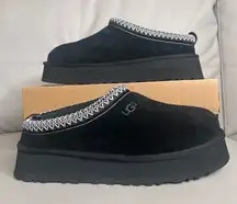 UGG Platform Tazz Slippers Shoes Black Women’s Size 11