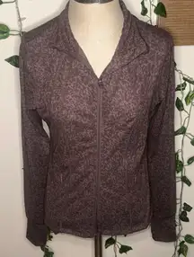 Danskin Animal Print Workout Jacket